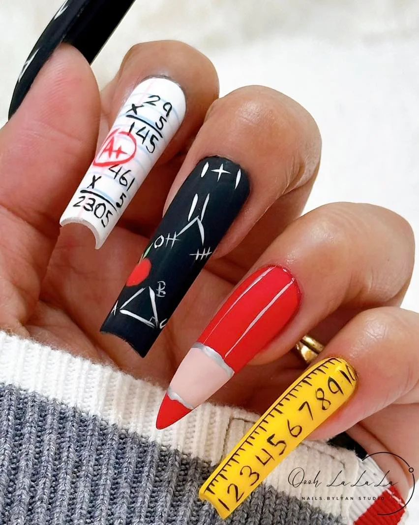 23 Best Back to School Nail Designs for a Fresh Start