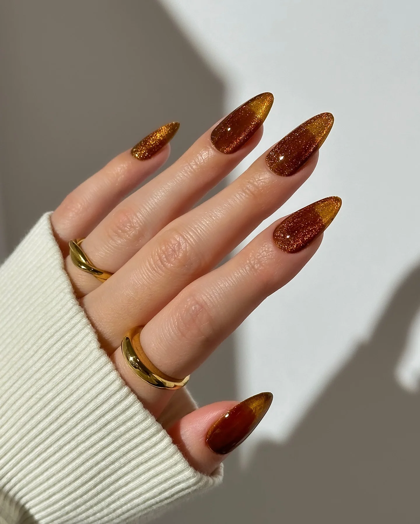 Fall Almond Nail