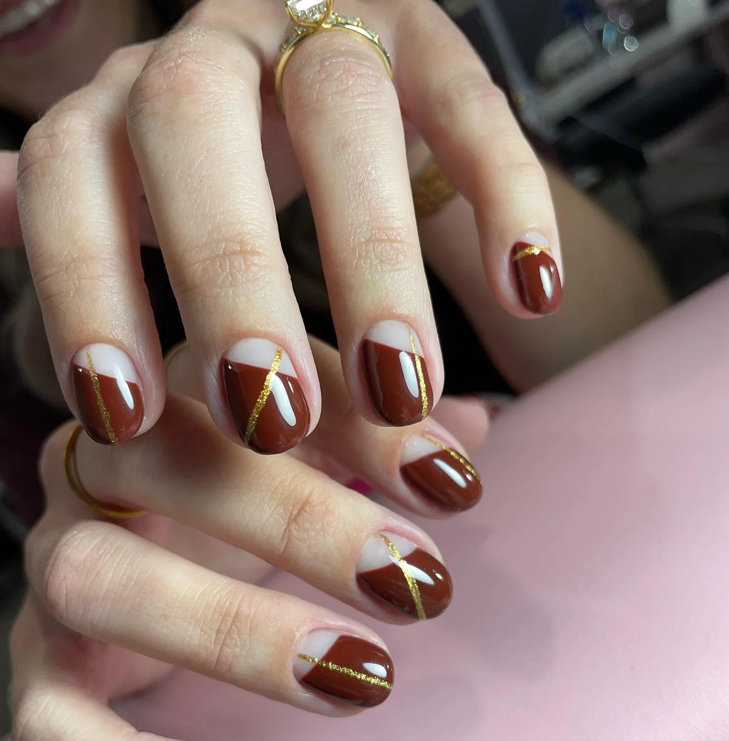 Fall Wedding Nail