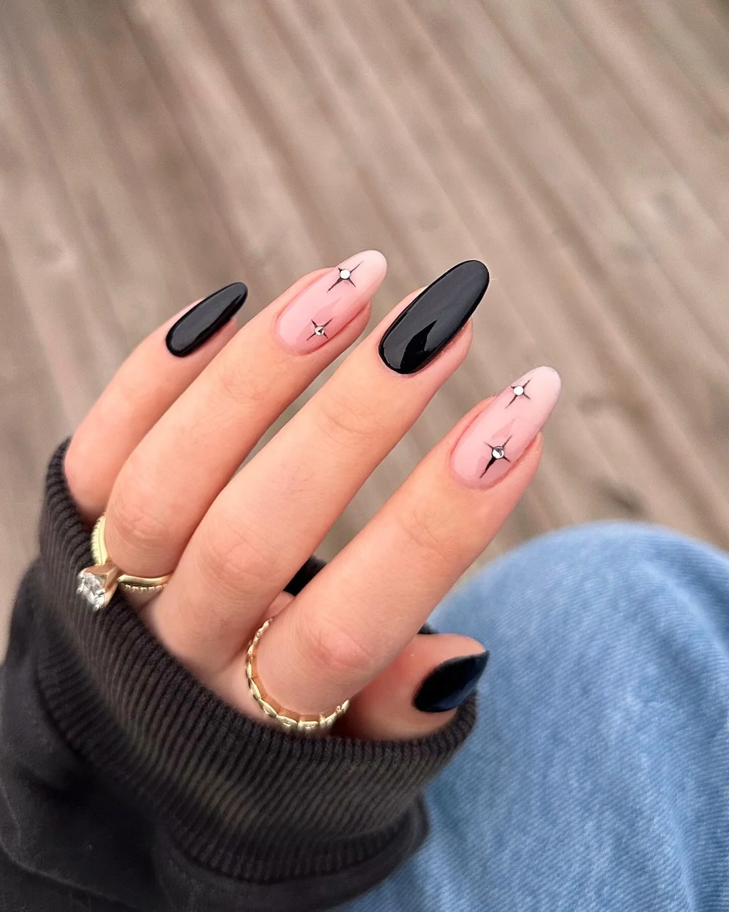 Simple Winter Nail