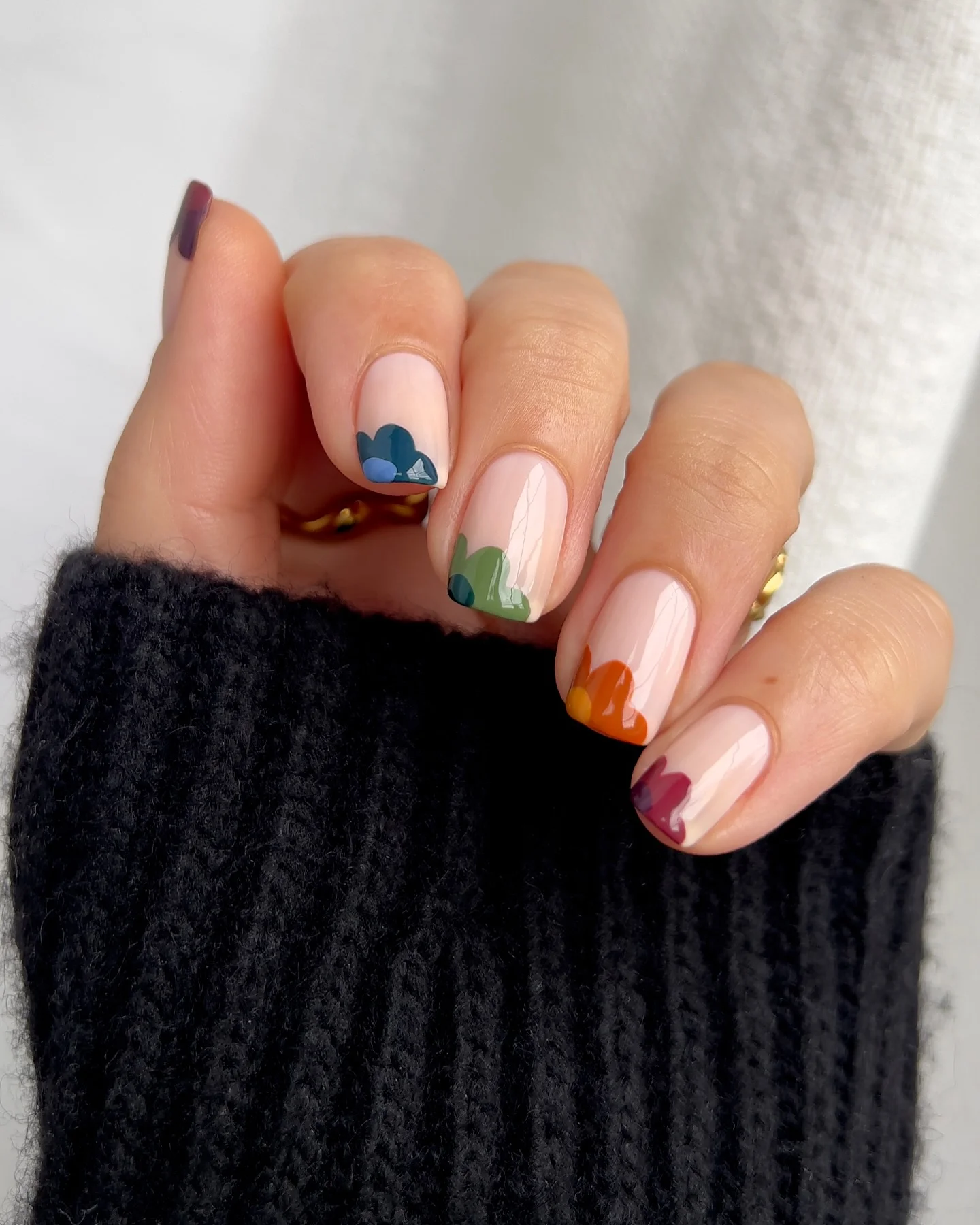 Fall Thanksgiving Nail