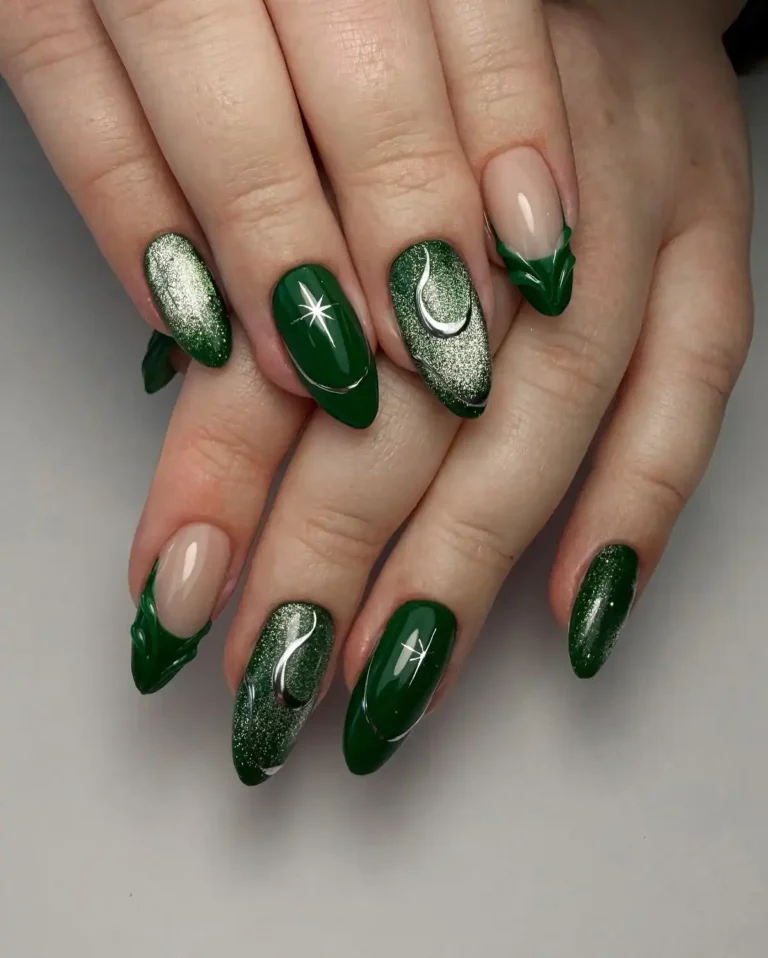 Forest Green Nail