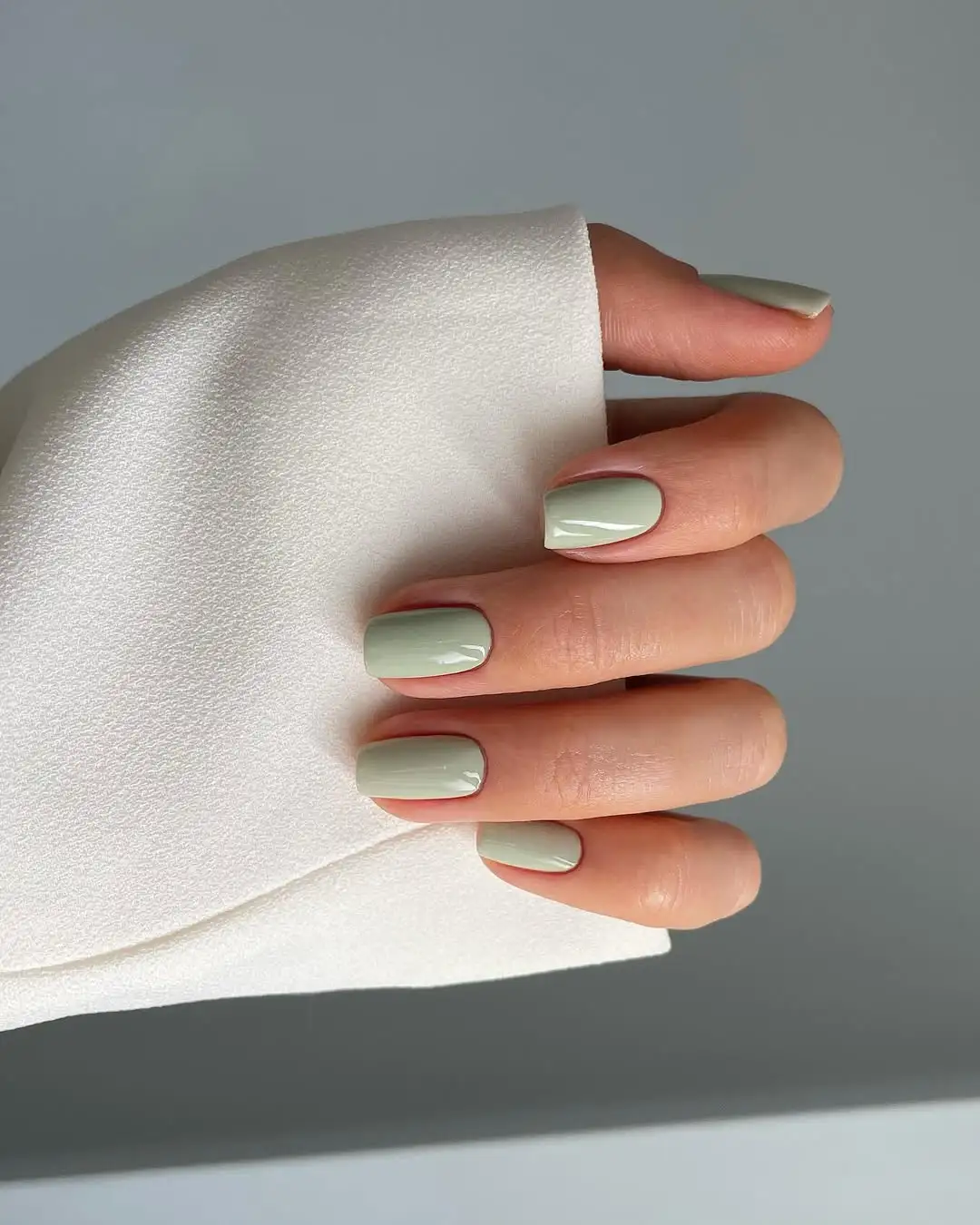 Pastel Green Nail