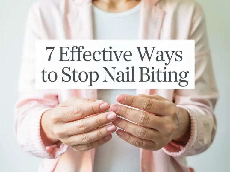 7 Effective ways To Stop Nail Biting